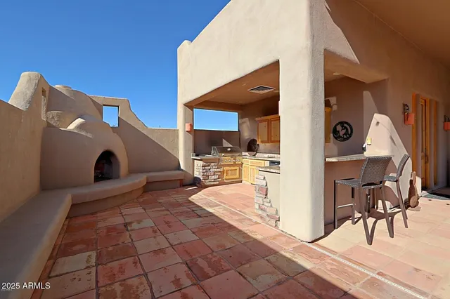 a view of livingroom with furniture and front door