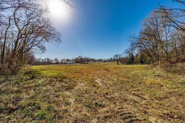 a view of lake with green space
