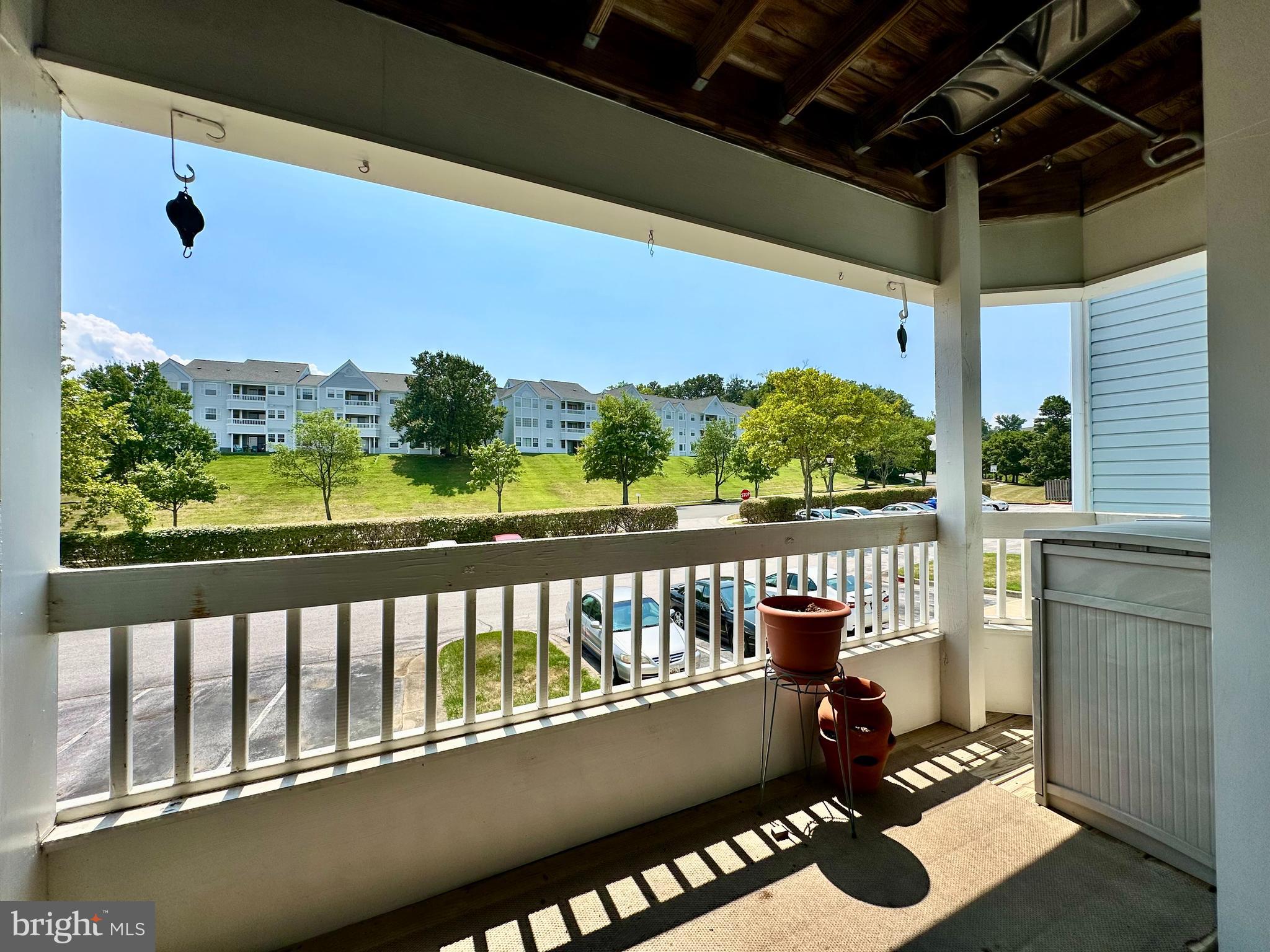 8493 Falls Run Road, Unit D Ellicott City, MD 21043 - Photo 19 of 44 Balcony