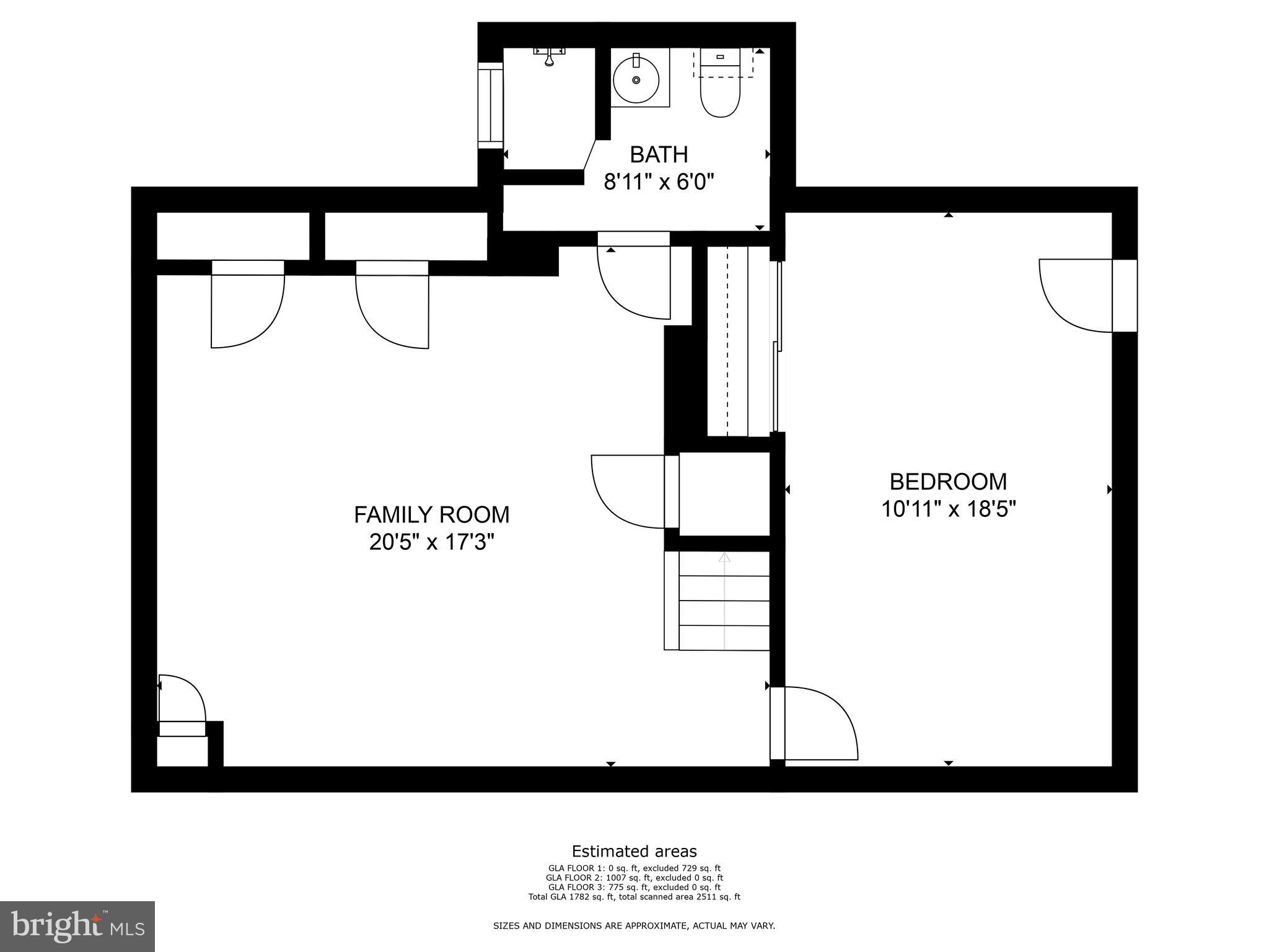 604 Overbrook Road Baltimore, MD 21212 - Photo 39 of 39 Floorplan Lower level