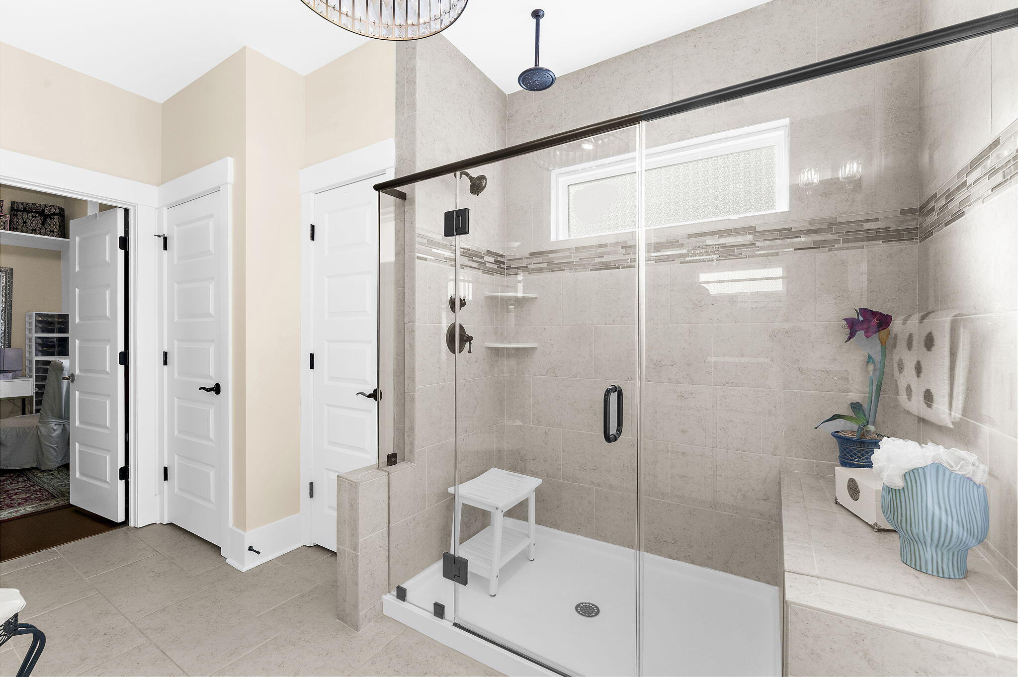 2343 Brinkley Road Johns Island, SC 29455 - Photo 31 of 82 Large Walk In Shower with Bench