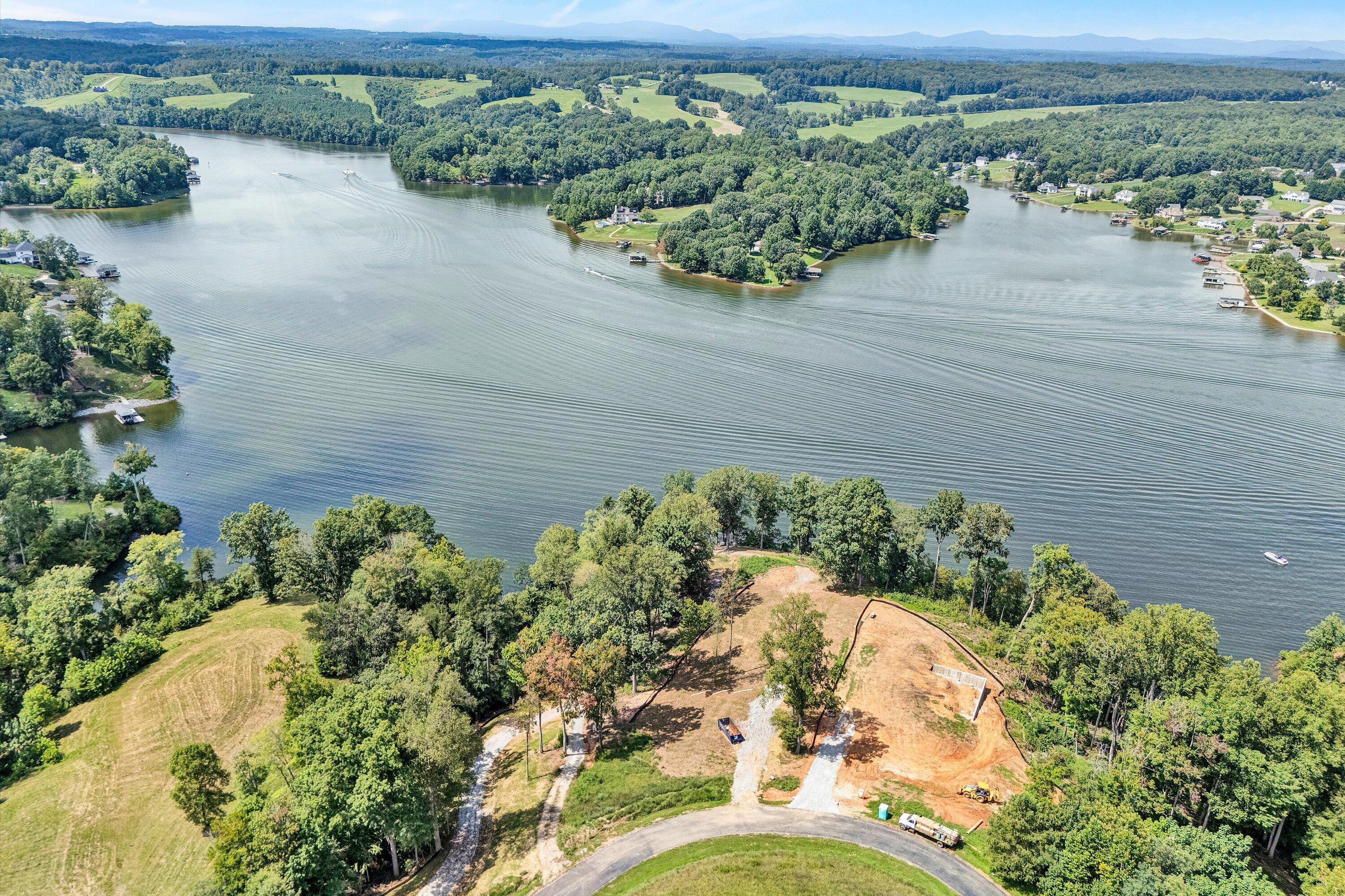 Lot 22 Cliffs Drive Union Hall, VA 24176 - Photo 6 of 19 an aerial view of a house with a yard