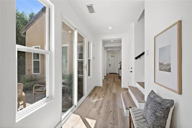 a view of a living room