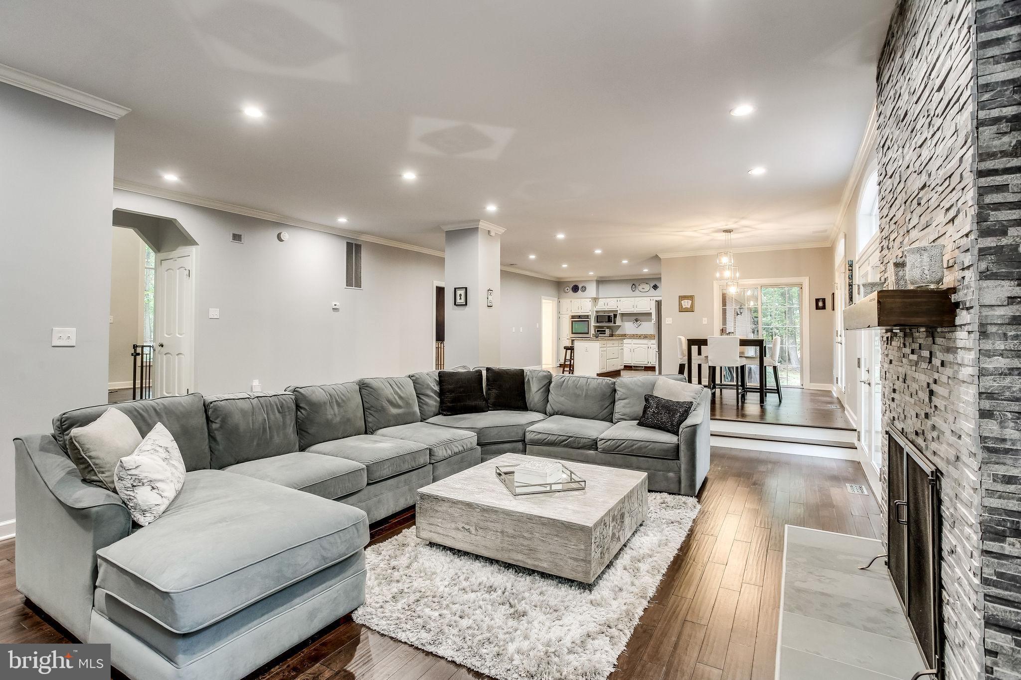 642 Springvale Road Great Falls, VA 22066 - Photo 10 of 44 Family Room truly is the "heart of the home!"