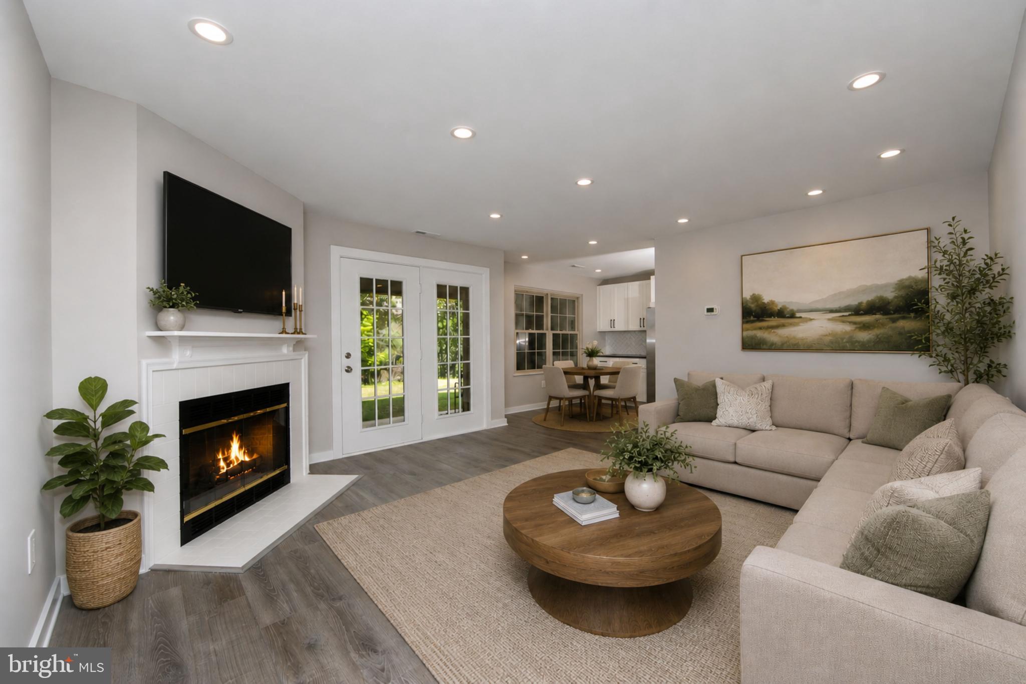 306 Tavistock Road Cherry Hill, NJ 08034 - Photo 5 of 33 Virtual staging of the great room