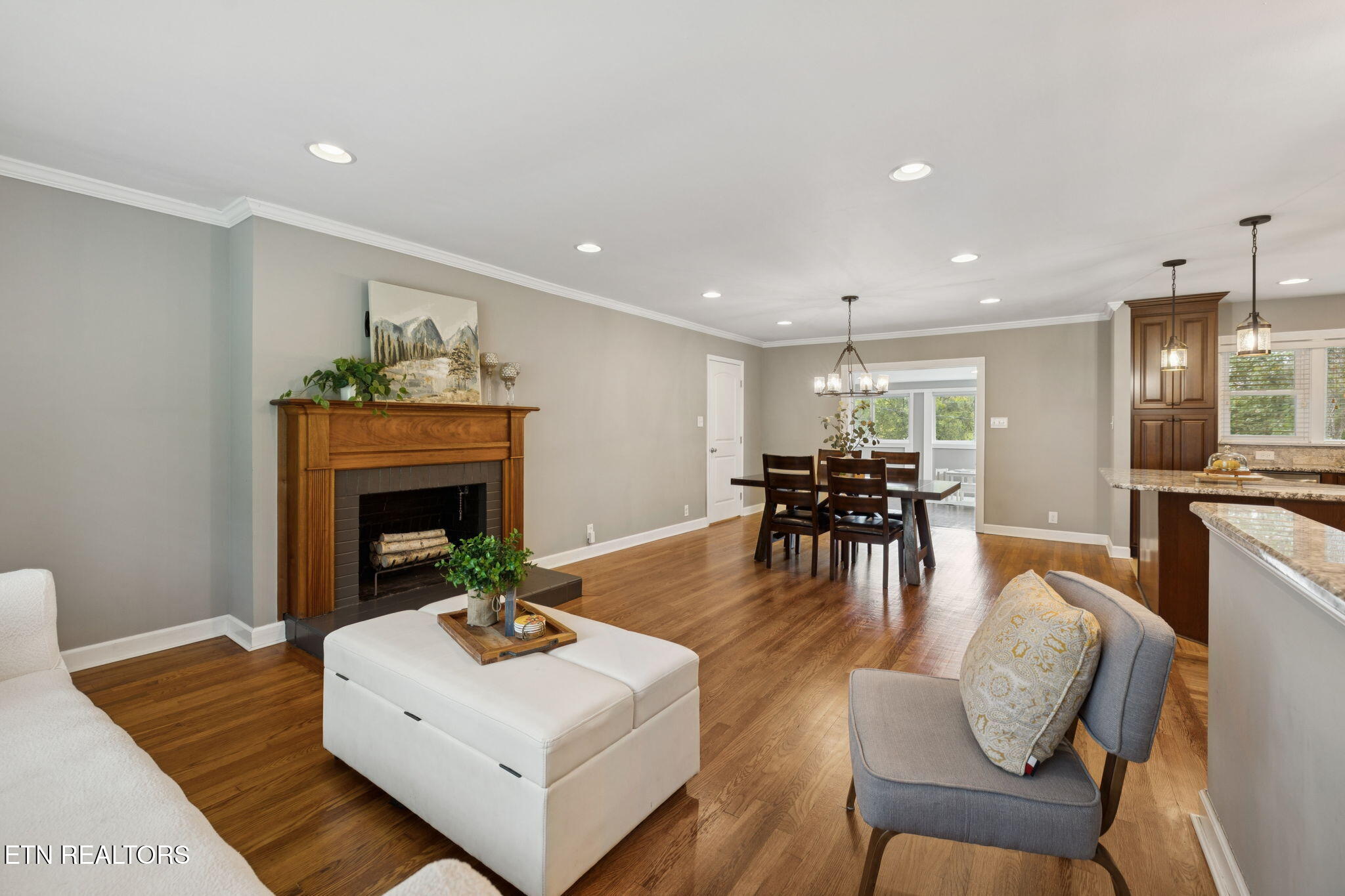 3847 Wilani Road Knoxville, TN 37919 - Photo 5 of 56 Wood Burning Fireplace