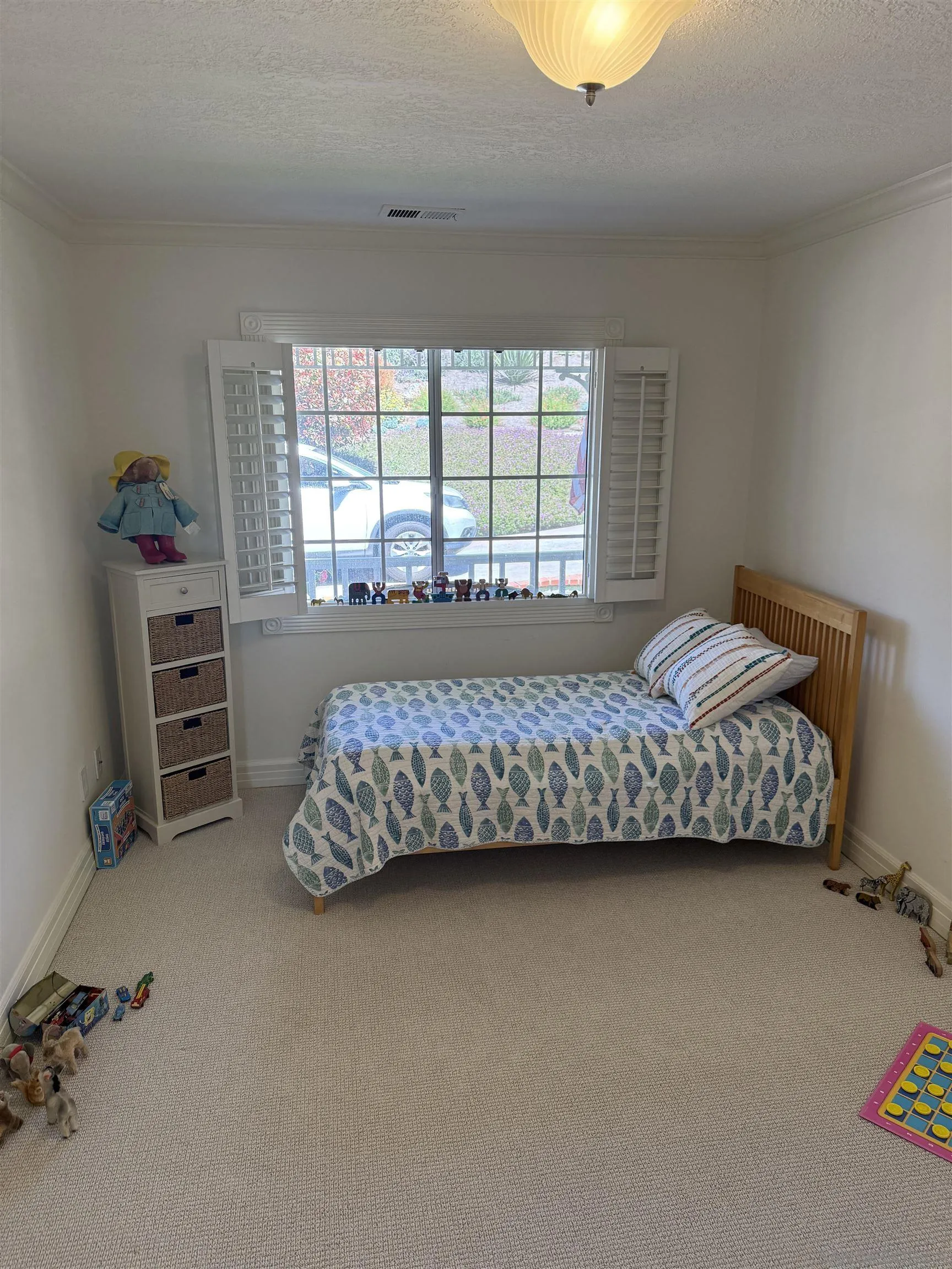 1642 Kings Way Vista, CA 92084 - Photo 30 of 41 a bedroom with a bed and a cabinets