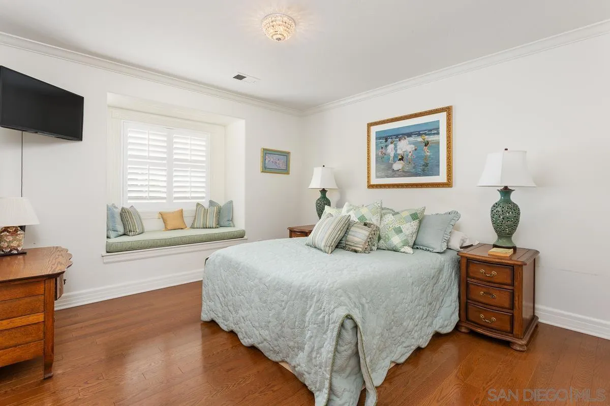 1642 Kings Way Vista, CA 92084 - Photo 31 of 41 a spacious bedroom with a bed and a window