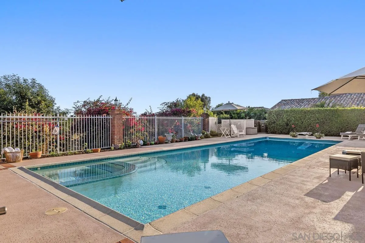 1642 Kings Way Vista, CA 92084 - Photo 34 of 41 a view of a swimming pool with a lounge chair