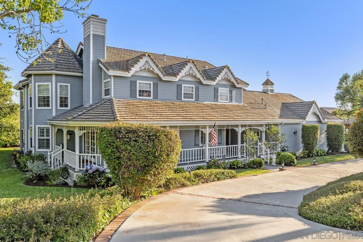 1642 Kings Way Vista, CA 92084 - Photo 4 of 41 front view of a house with a yard