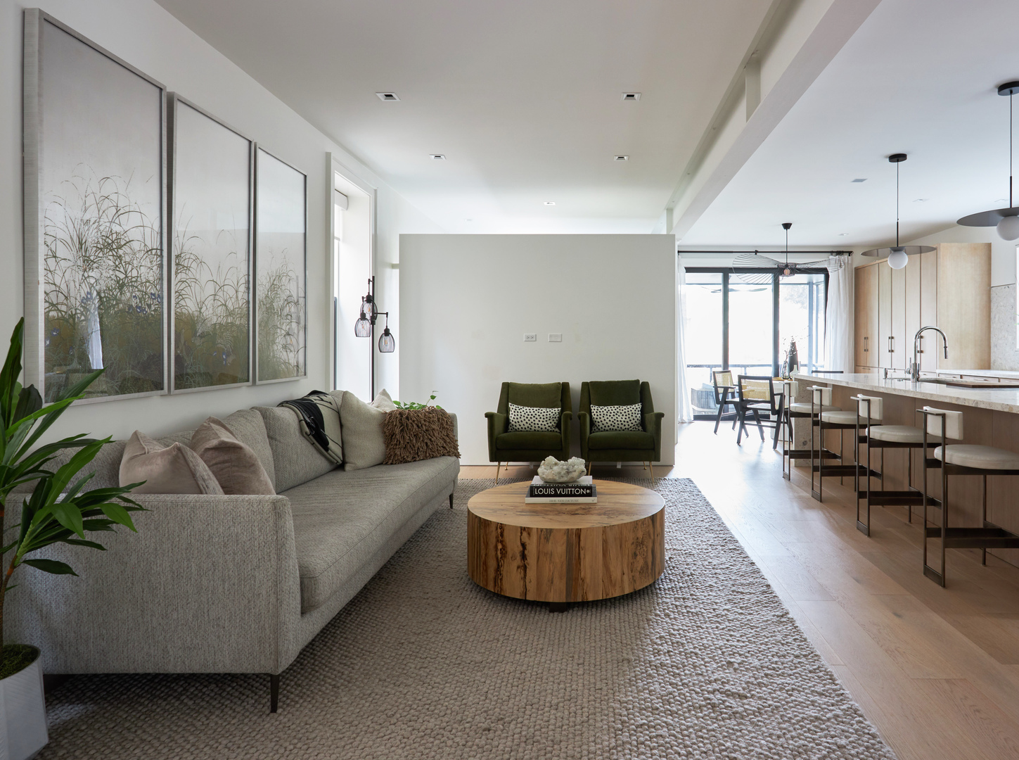 2039 North Humboldt Boulevard Chicago, IL 60647 - Photo 20 of 49 a living room with furniture and a large window