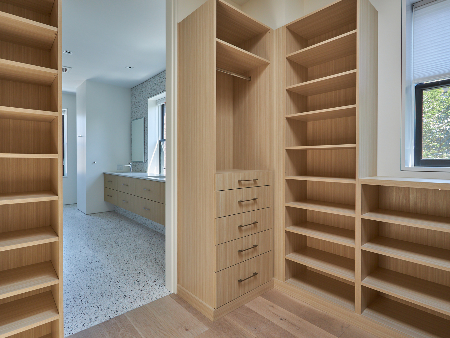 2039 North Humboldt Boulevard Chicago, IL 60647 - Photo 30 of 49 a view of closet area with empty racks