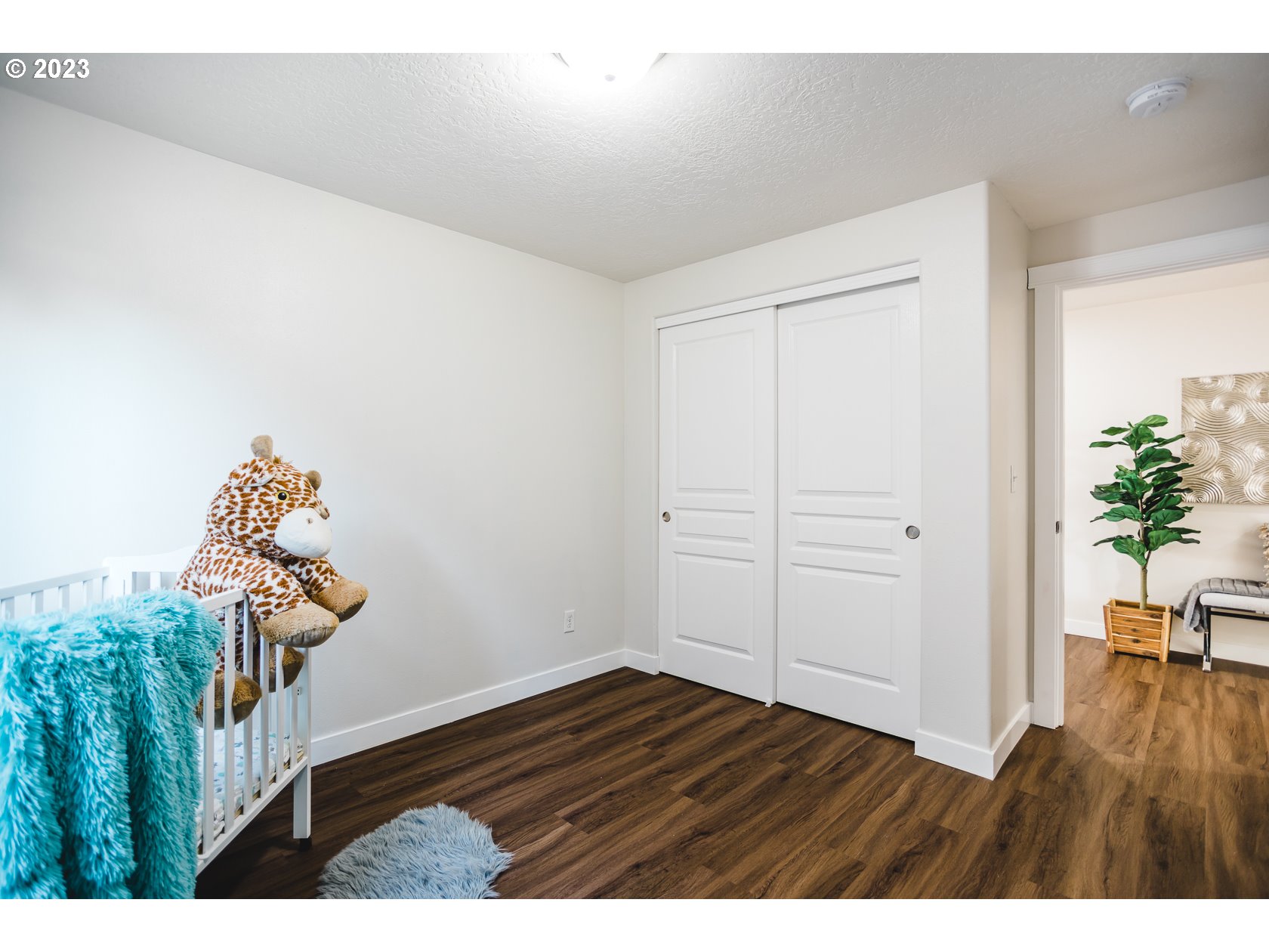 4840 Holly Street Springfield, OR 97478 - Photo 8 of 27 a view of entryway with wooden floor