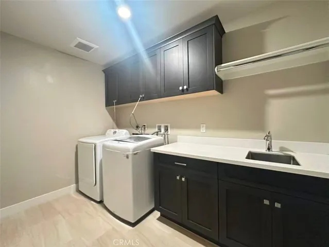a view of an empty room with a balcony