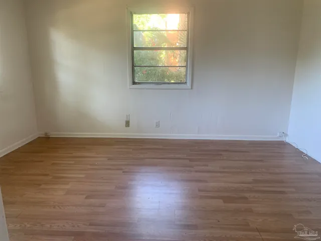 wooden floor in an empty room