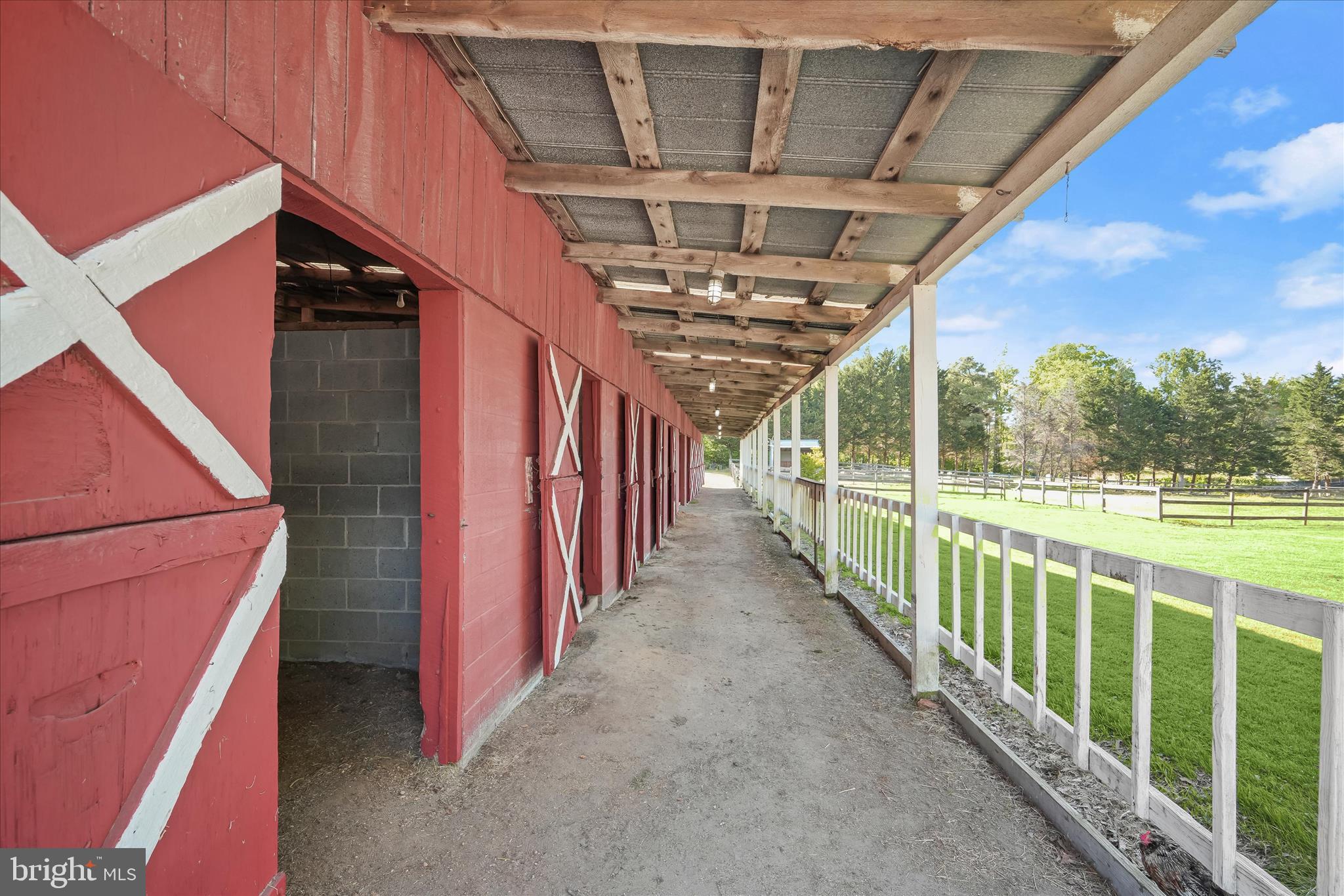 3325 Allday Road Huntingtown, MD 20639 - Photo 48 of 77 Barn with 16 Stalls