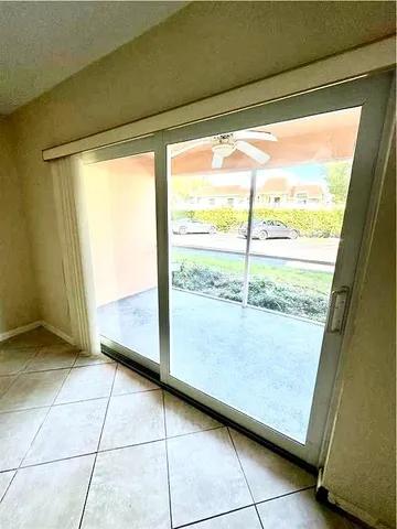 a view of a room with window