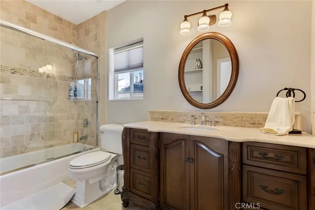 a room with a table and chairs