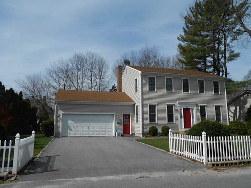 Exterior Front. Easy care young home with neighborhood access to water