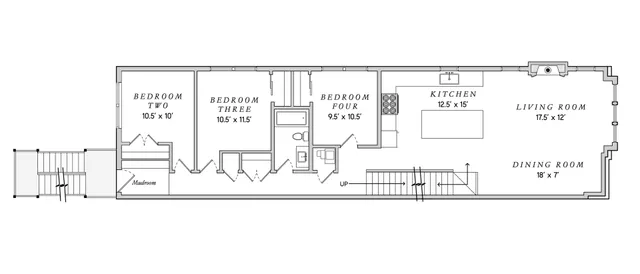 $1,599,000 | 1511 West Roscoe Street, Unit 2, Chicago, IL 60657