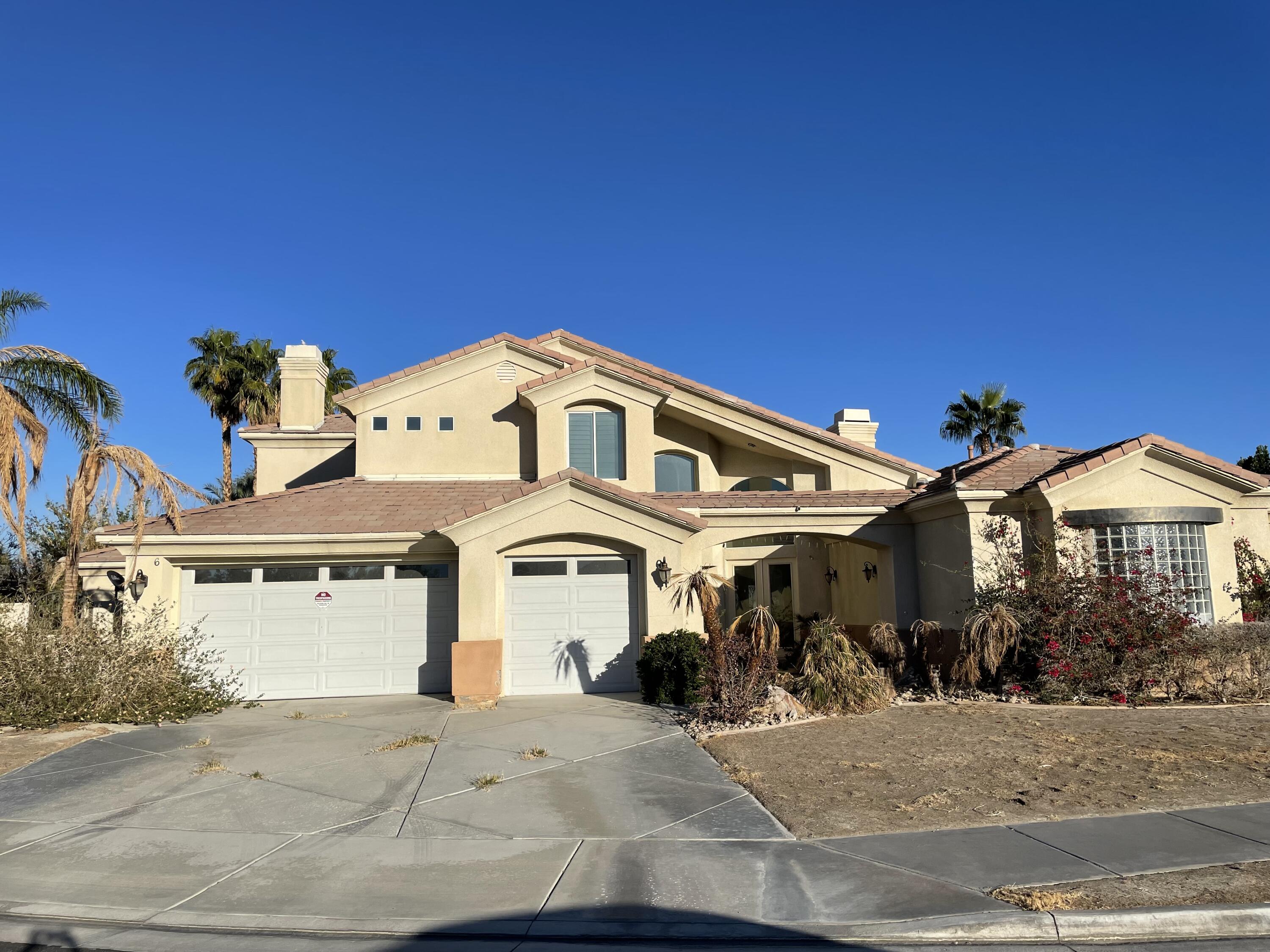 6 Moet Court Rancho Mirage, CA 92270 - Photo 1 of 1 a front view of a house with a yard