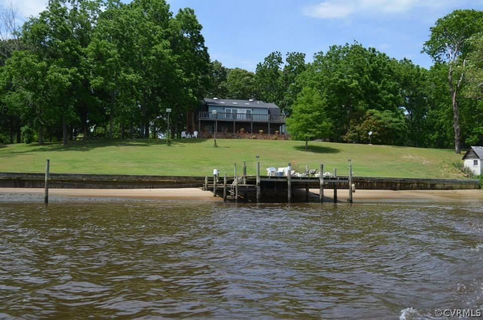 22 Foxes Tract Road West Point, VA 23181 - Photo 36 of 36 a view of a ocean with a big yard