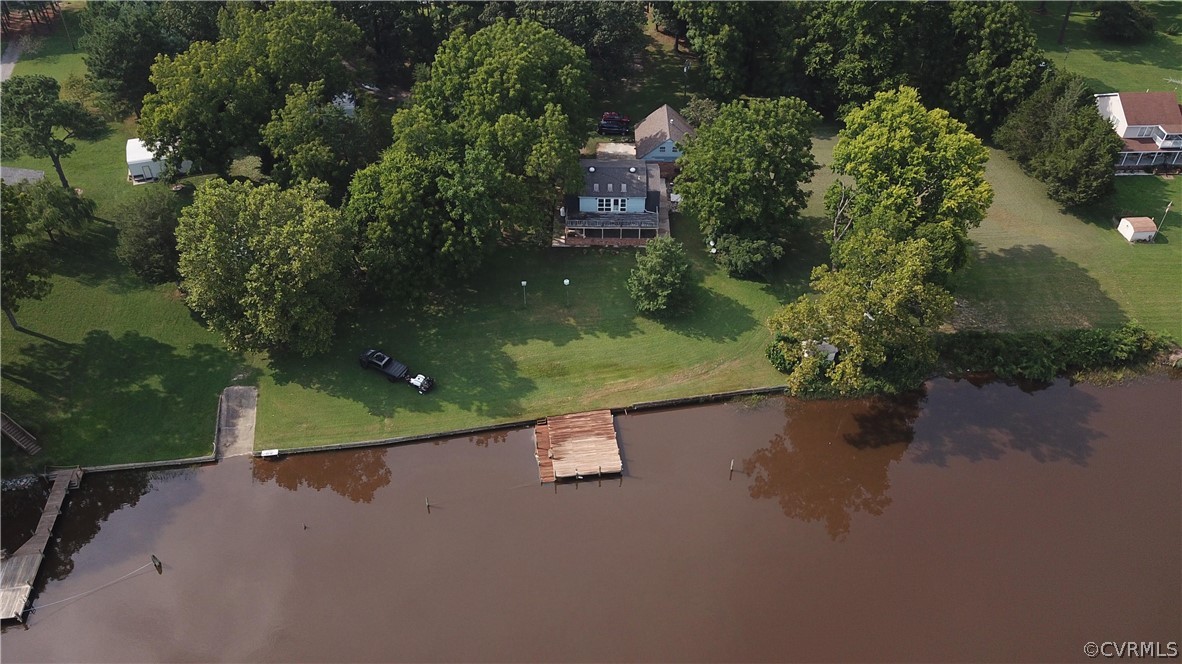 22 Foxes Tract Road West Point, VA 23181 - Photo 4 of 36 an aerial view of a house