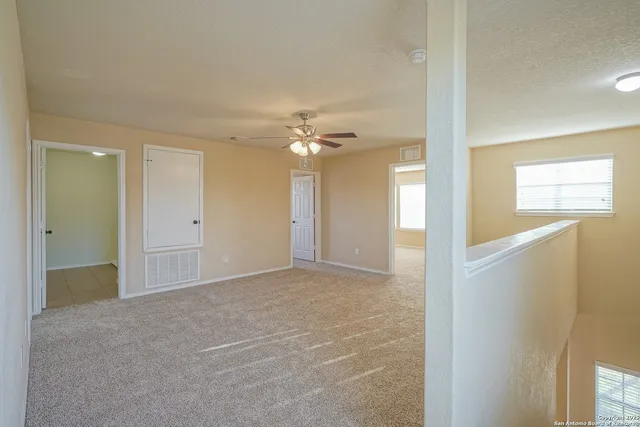 a view of a livingroom with a chandelier