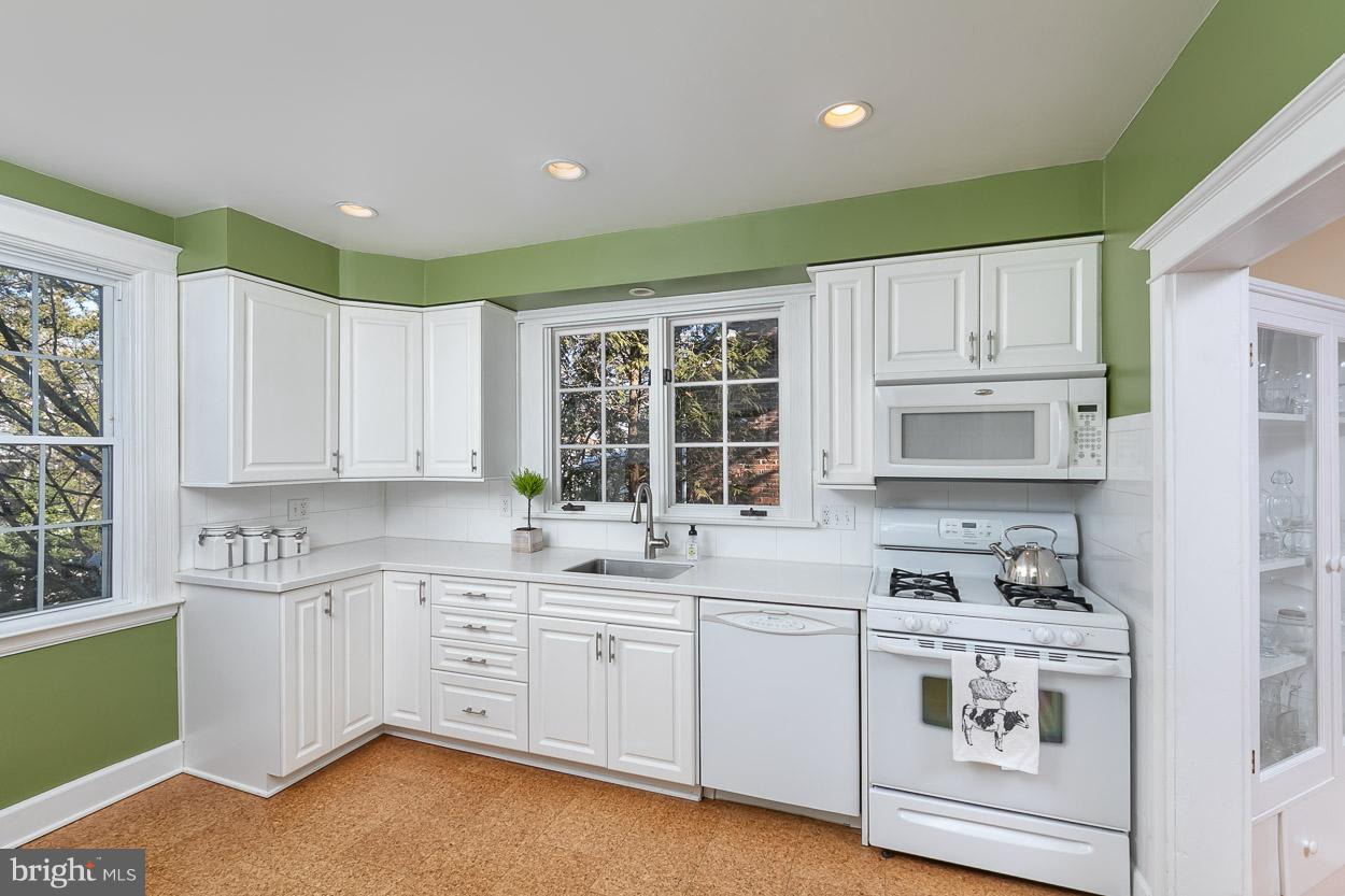 726 Anneslie Road Baltimore, MD 21212 - Photo 4 of 45 Bright and airy kitchen with Corian counters.