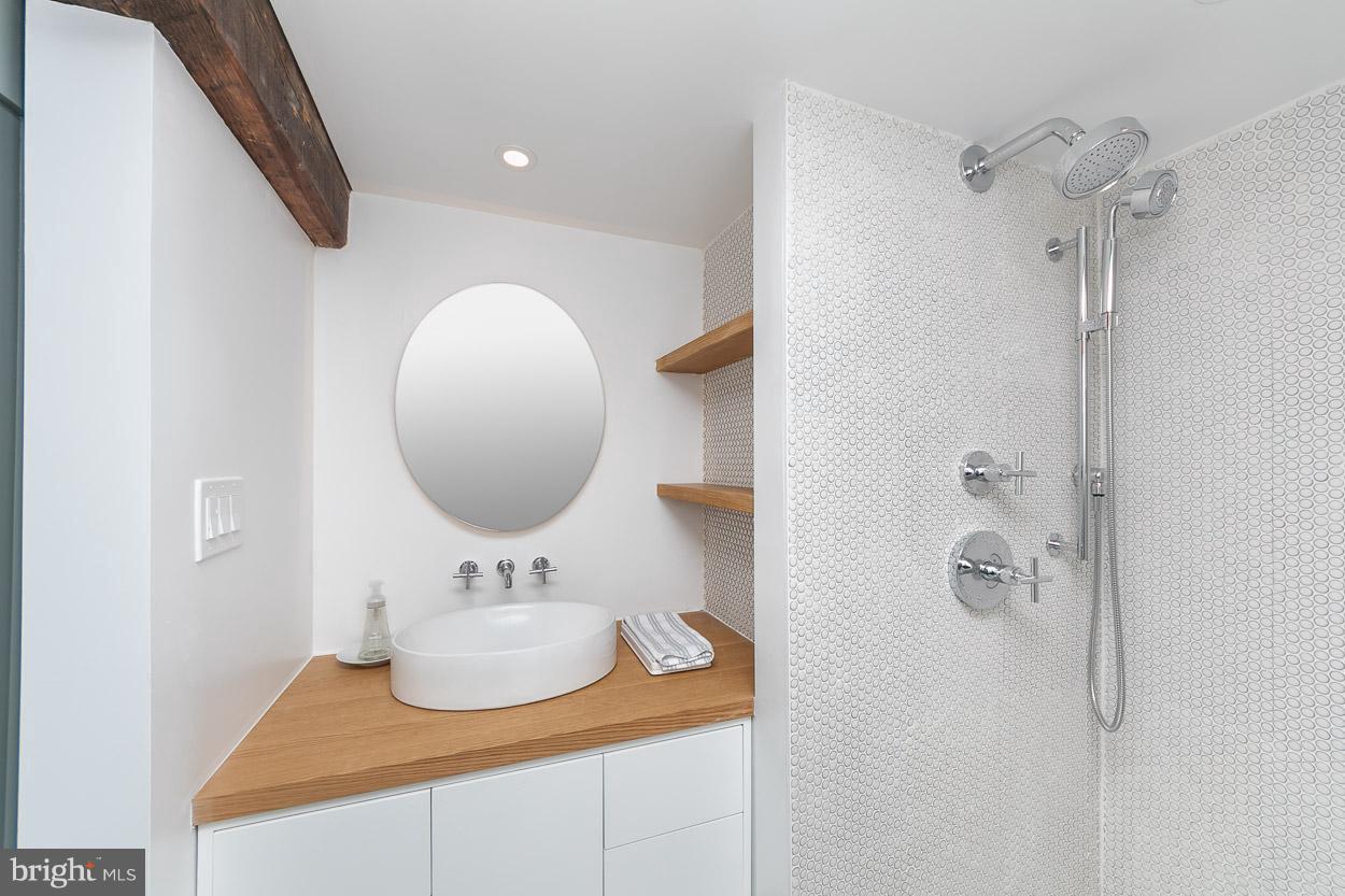 726 Anneslie Road Baltimore, MD 21212 - Photo 38 of 45 Contemporary basement bathroom will wow you!
