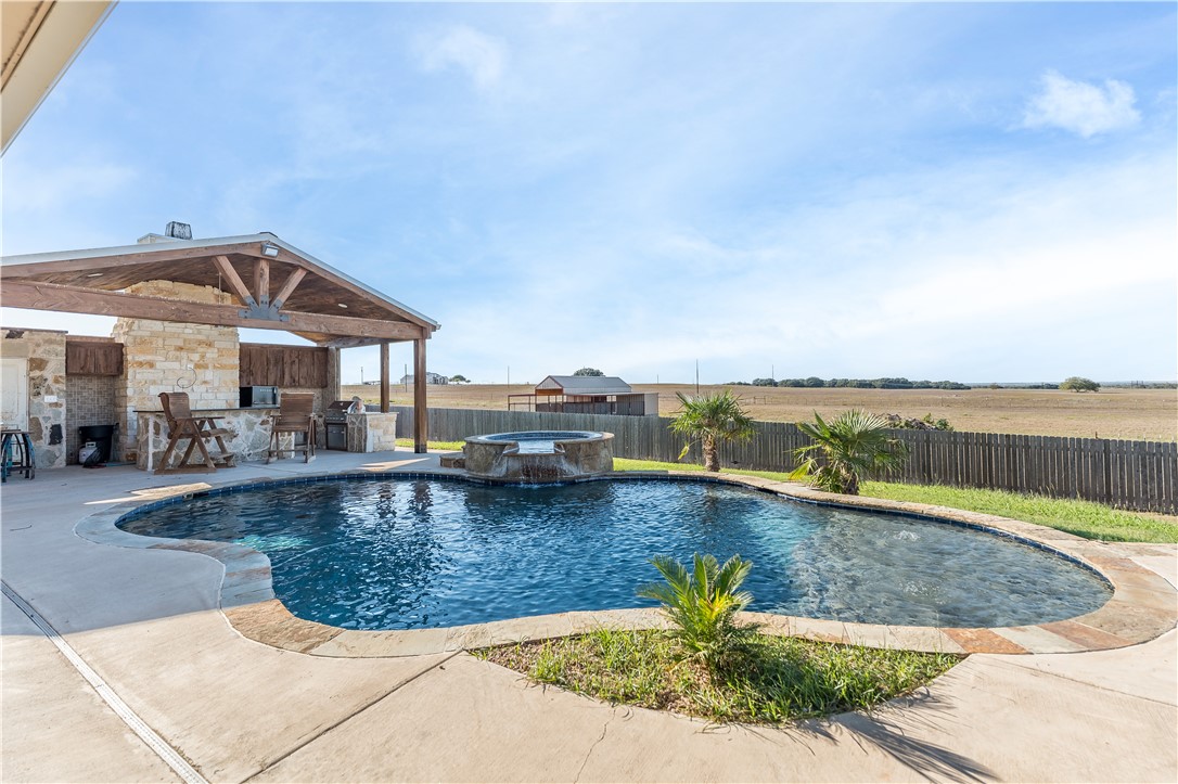 246 Patton Road Valley Mills, TX 76689 - Photo 3 of 20 a view of a swimming pool with an outdoor seating
