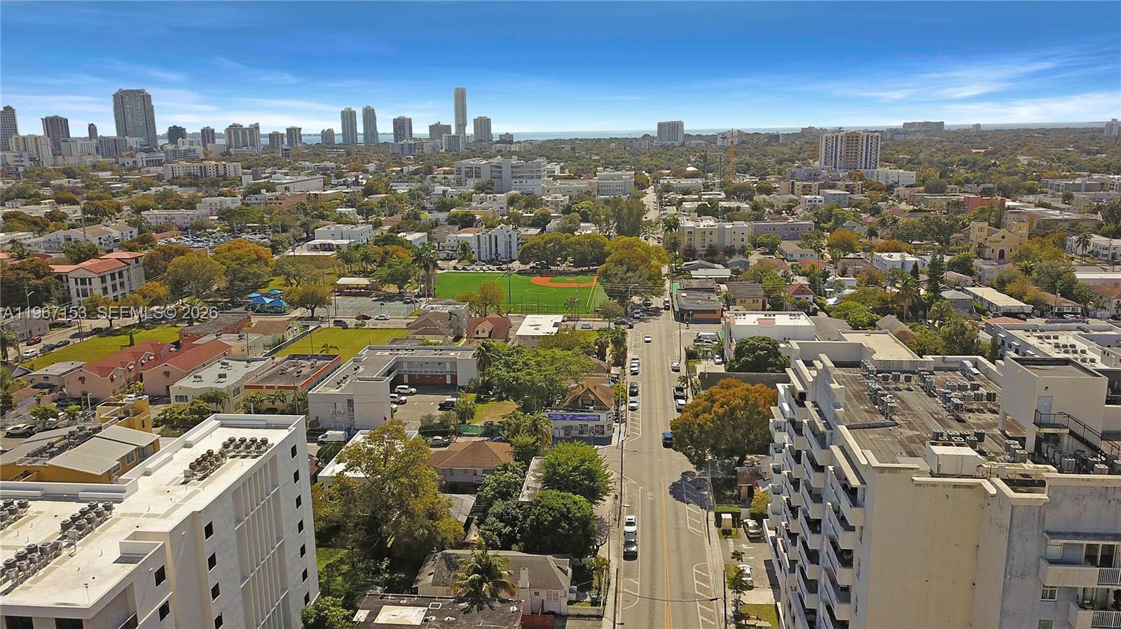 767 Southwest 2nd Street Miami, FL 33130 - Photo 22 of 22 an aerial view of a city with lots of residential buildings