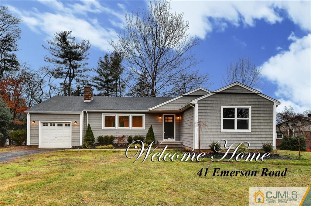 41 Emerson Road Somerset, NJ 08873 - Photo 1 of 25 a front view of a house with a yard