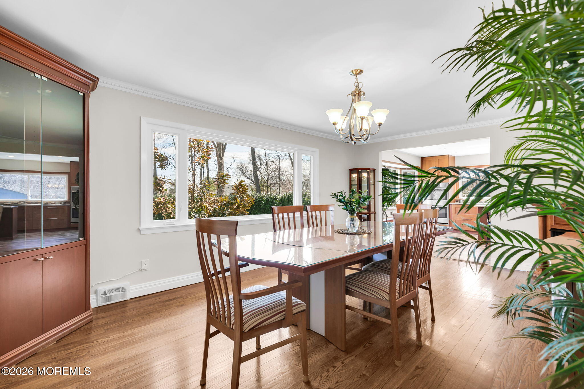12 Crest Drive Colts Neck, NJ 07722 - Photo 29 of 77 a view of a dining room with furniture window and wooden floor
