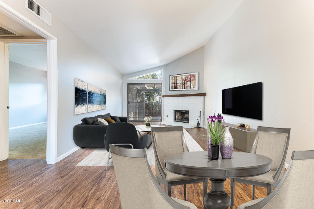 6400 Katherine Road, Unit C Simi Valley, CA 93063 - Photo 3 of 26 a living room with furniture and a flat screen tv