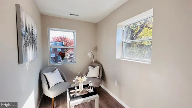 wooden floor in an empty room
