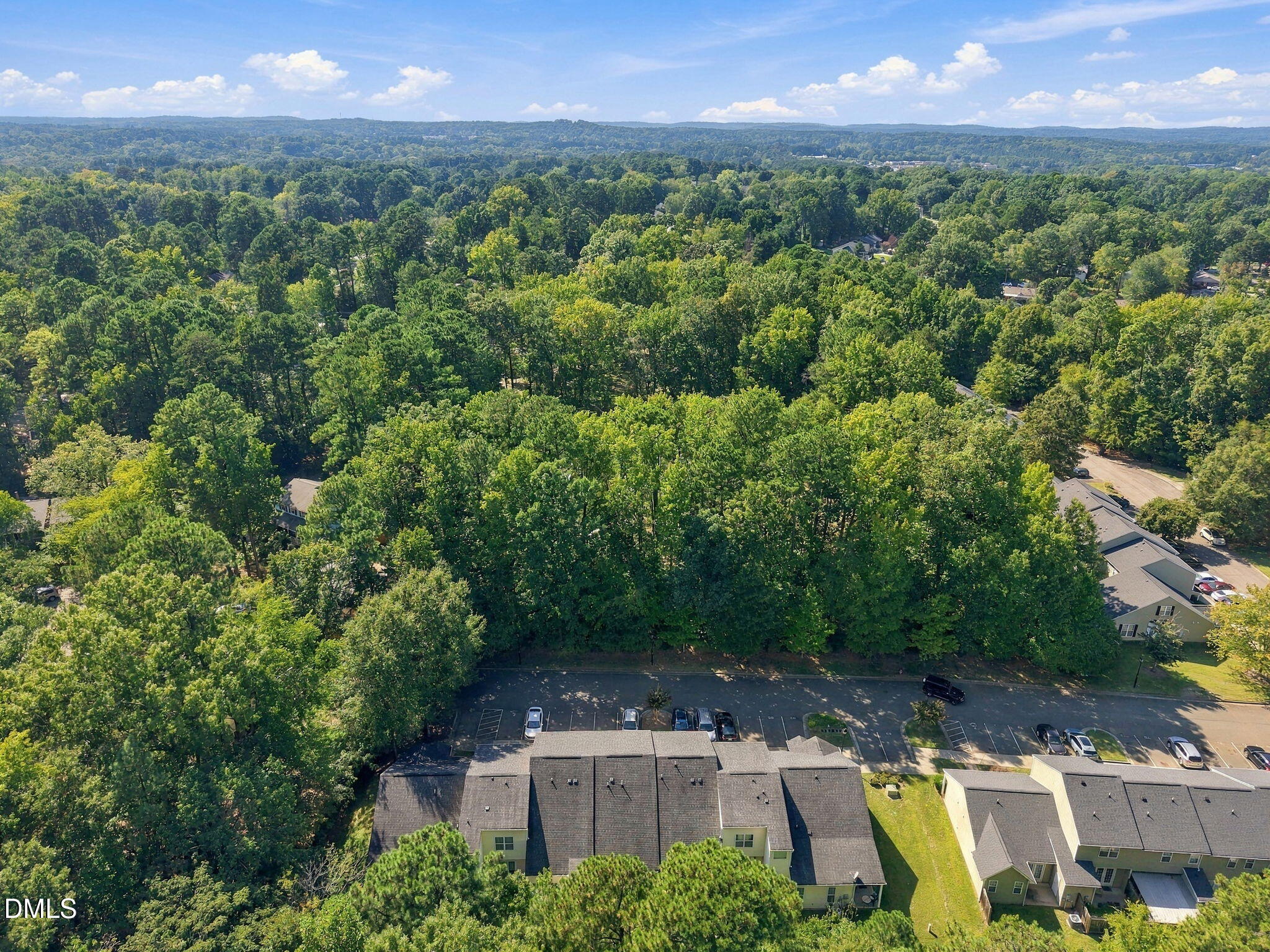 844 Horton Road, Unit 89 Durham, NC 27704 - Photo 21 of 23 Aerial view from the rear of the townhome.