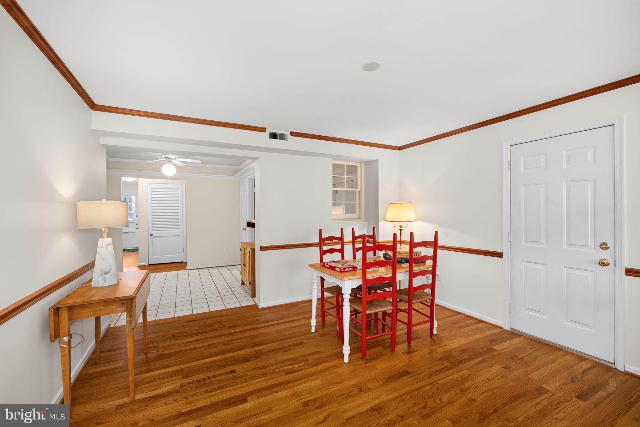 8220 Smithfield Avenue Springfield, VA 22152 - Photo 17 of 63 Family room is big enough for a game table