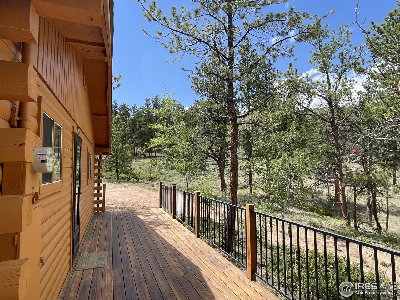 898 Beartrap Road Red Feather Lakes, CO 80545 - Photo 3 of 40 East entrance.