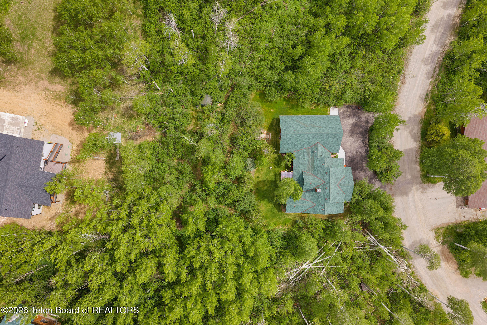 134 Pine Drive Star Valley Ranch, WY 83127 - Photo 40 of 49 Large Aerial Overhead