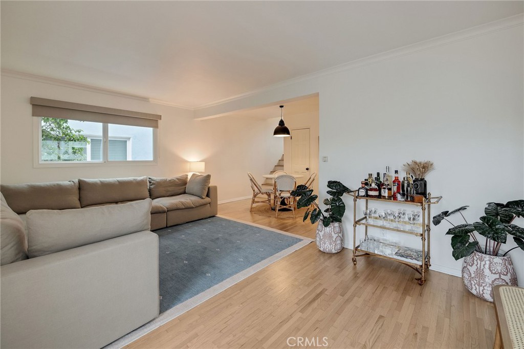 1706 Carver Street Redondo Beach, CA 90278 - Photo 5 of 40 a living room with furniture and a wooden floor