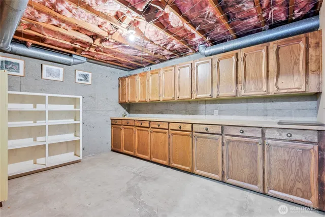 a view of a storage & utility room