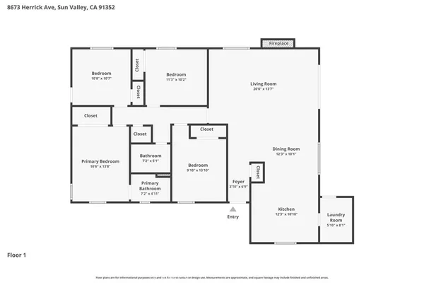 $979,000 | 8673 Herrick Avenue, Los Angeles, CA 91352