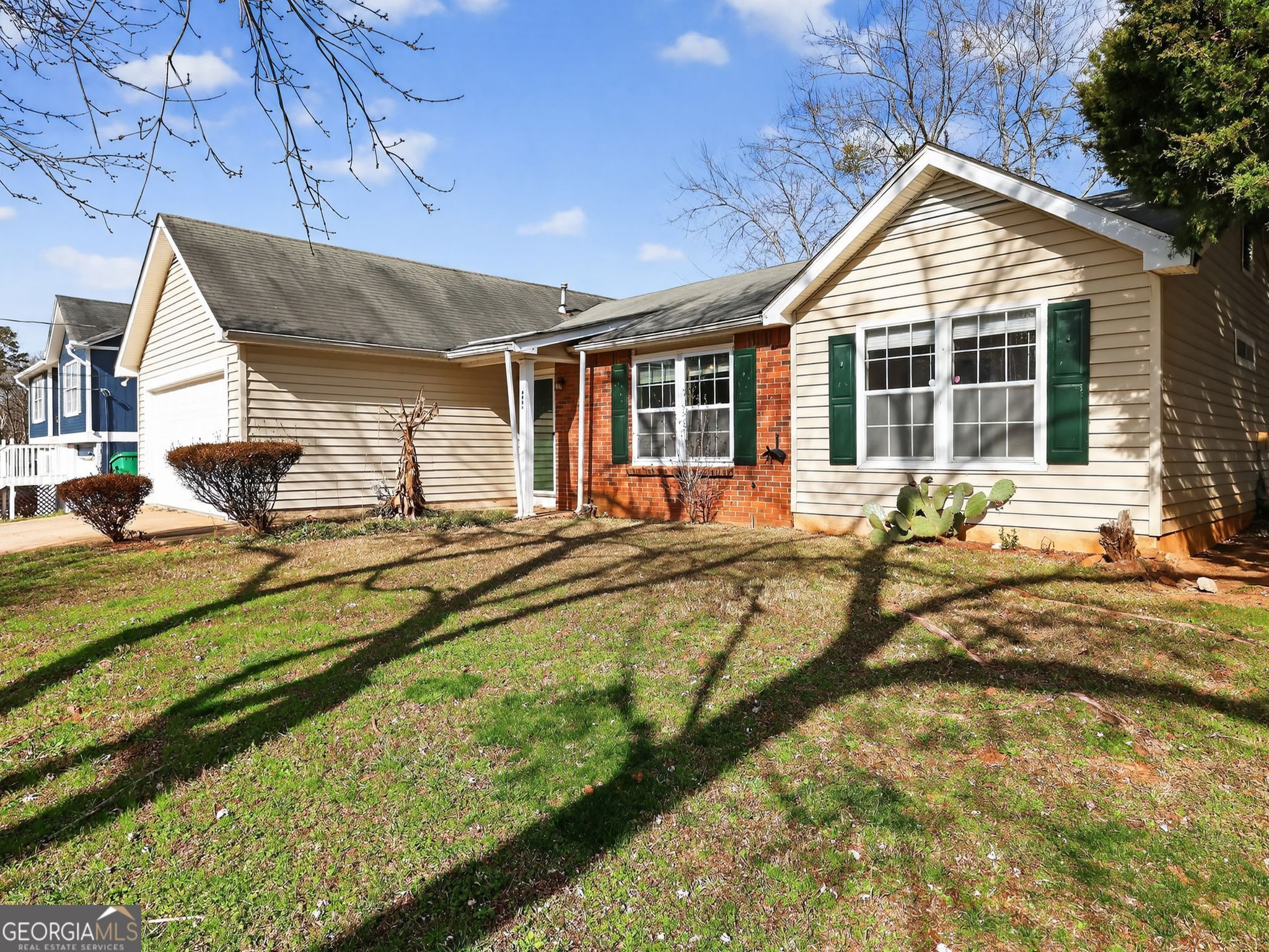 2492 Deep Shoals Circle Decatur, GA 30034 - Photo 2 of 31 a front view of house with yard outdoor seating and barbeque oven