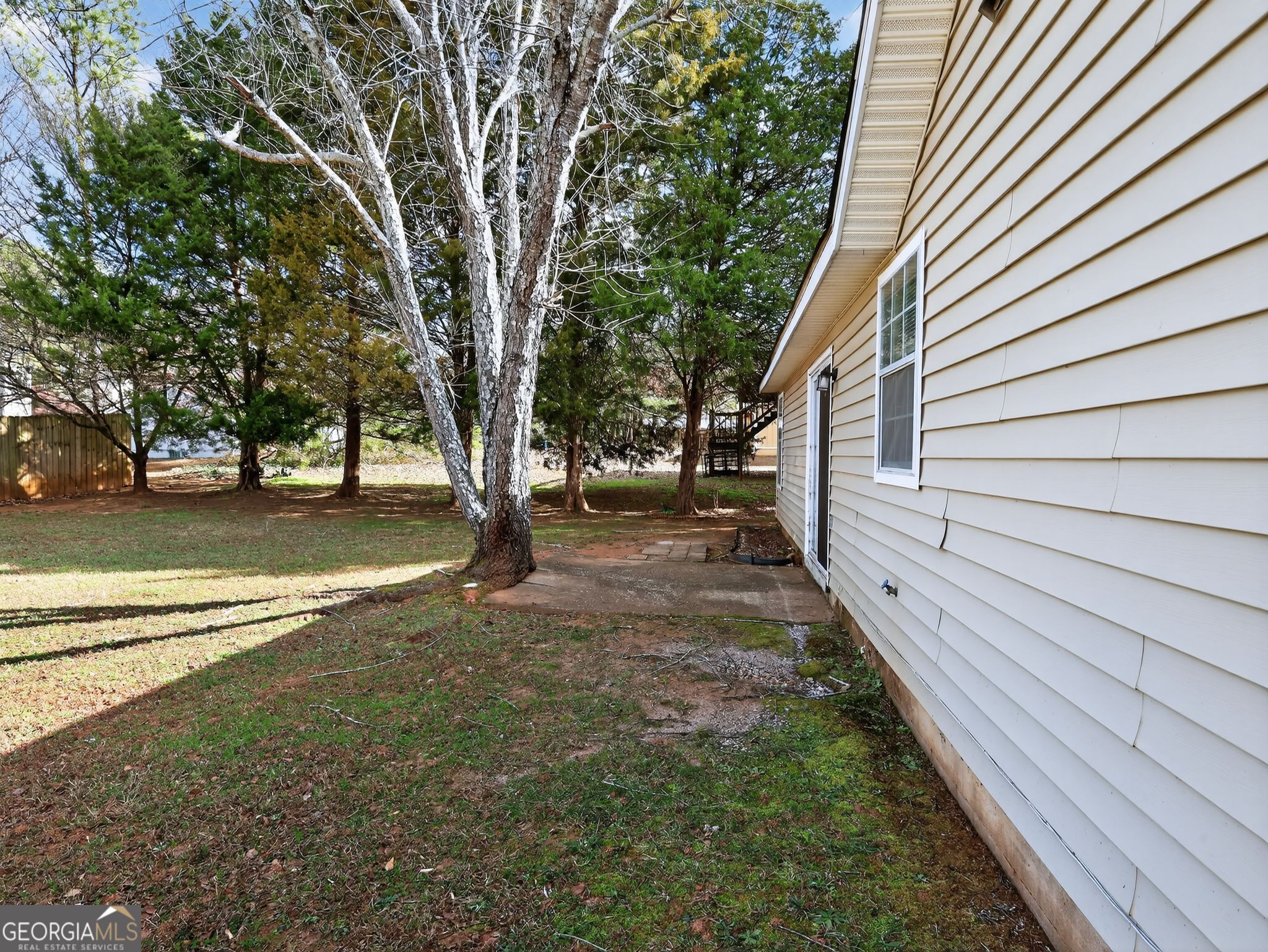 2492 Deep Shoals Circle Decatur, GA 30034 - Photo 29 of 31 a view of a backyard with large trees