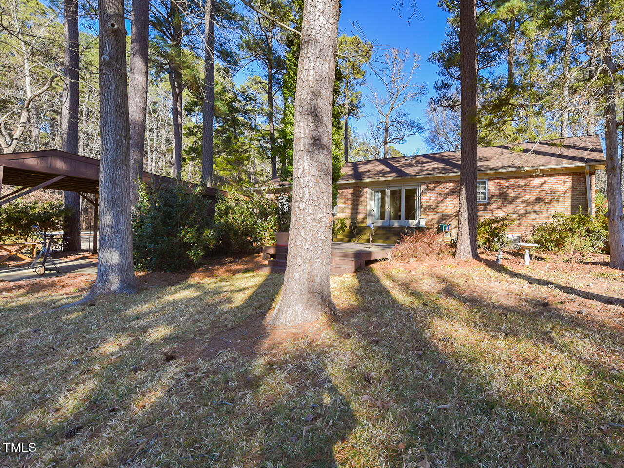 5200 Newhall Road Durham, NC 27713 - Photo 12 of 35 a view of yard with tree