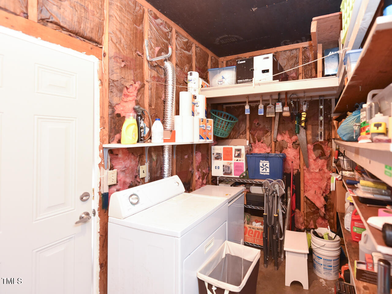 5200 Newhall Road Durham, NC 27713 - Photo 24 of 35 a utility room with dryer and washer