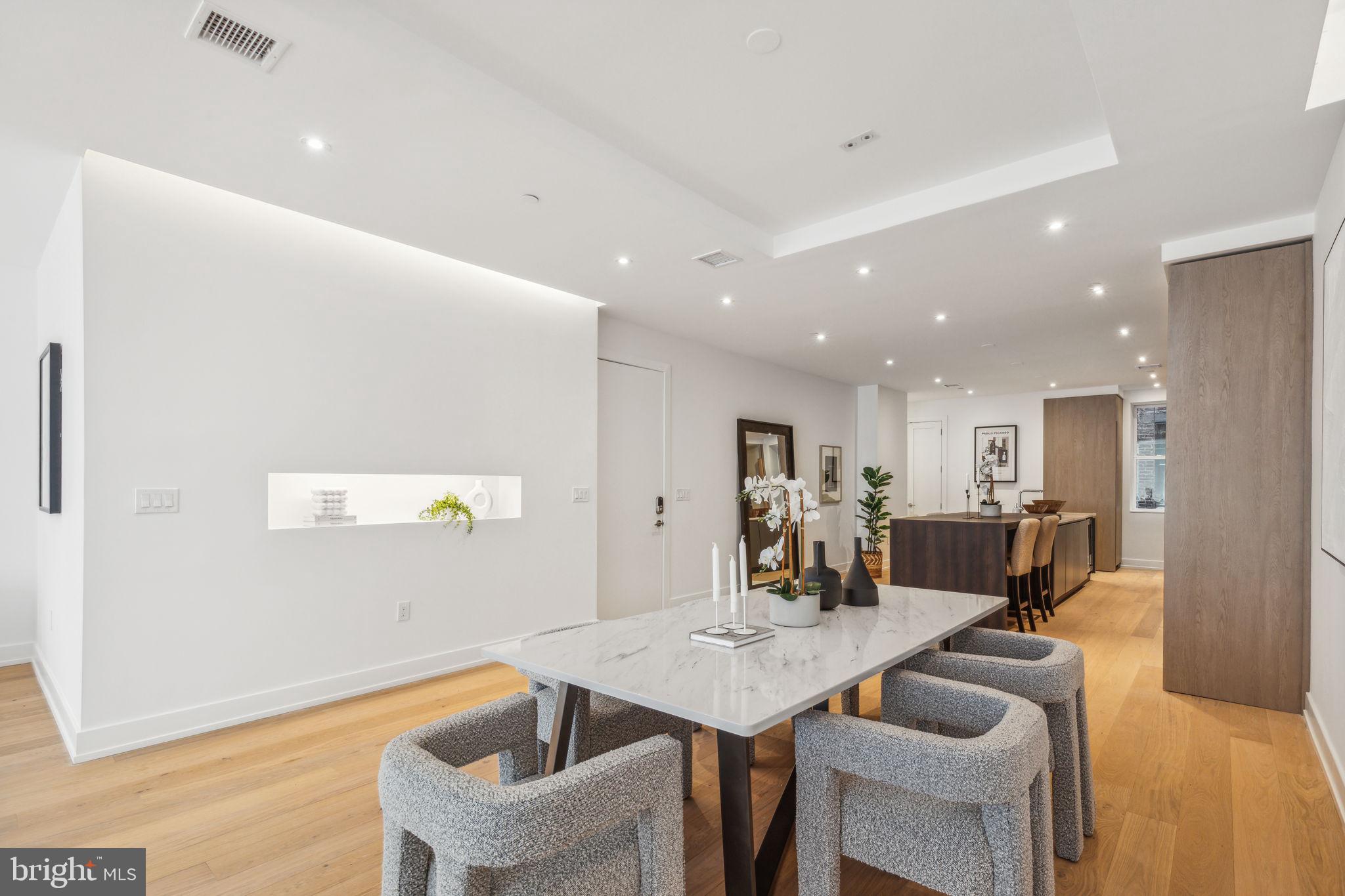 124 North 2nd Street, Unit 4 Philadelphia, PA 19106 - Photo 12 of 48 a view of a dining room with furniture