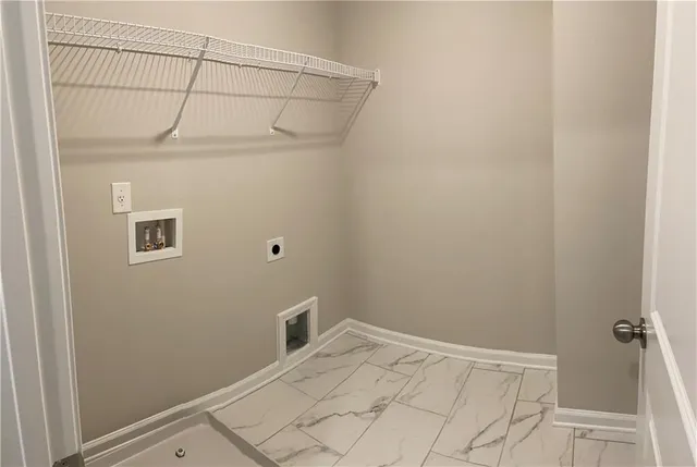 a view of a small space