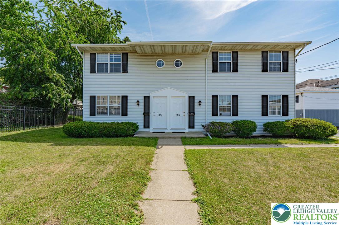 25 North 8th Street Emmaus, PA 18049 - Photo 1 of 51 A classic two-story facade with neatly trimmed hedges provides welcoming curb appeal.